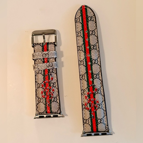 Gucci Other - Gucci snake logo Apple Watch bands for 38mm, 40mm or 41 mm watch